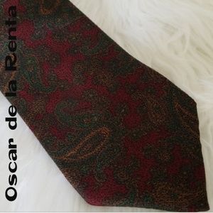 Oscar de la Renta tie - 3.5'
